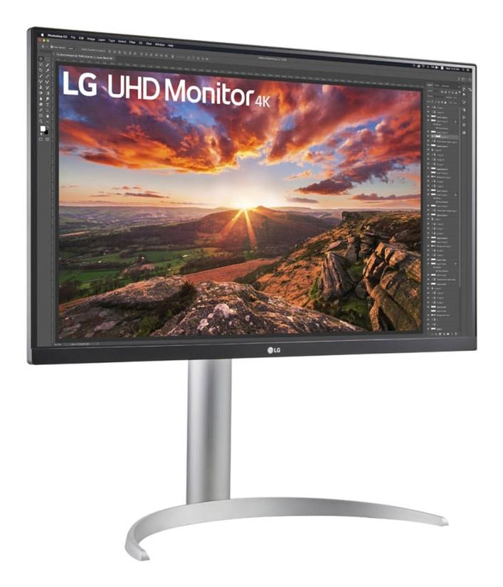 af9af1d8-611c-460e-bdb0-5018c634b9dc LCD Monitor LG 27UP850K-W 27″ Gaming Panel IPS 3840×2160 16:9 60 Hz 5 ms Pivot Height adjustable Tilt Colour Black 27UP850K-W