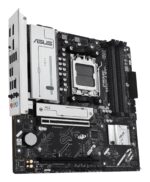 Mainboard ASUS AMD B850 SAM5 Micro-ATX Memory DDR5 Memory slots 4 1xPCI-Express 4.0 16x 1xPCI-Express 5.0 16x 3xM.2 1xHDMI 2xDisplayPort 4xUSB 2.0 4xUSB 3.2 1xRJ45 3xAudio port PRIMEB850M-AWIFI