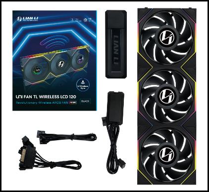 bc225f4a-9089-4105-8be3-5e47635a7a57 CASE FAN 120MM WRL 3PCS/G99.12TLLCD1W3B.00 LIAN LI