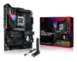 Mainboard ASUS AMD X870E SAM5 ATX Memory DDR5 Memory slots 4 1xPCI-Express 4.0 16x 1xPCI-Express 5.0 16x 5xM.2 1xHDMI 9xUSB 3.2 2xUSB-C 2xUSB4 1xOptical S/PDIF STRIXX870E-EGAMINGWIFI