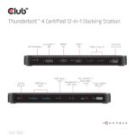 NB ACC DOCKING STATION 12IN1/THUNDERBOLT CSV-1582 CLUB3D