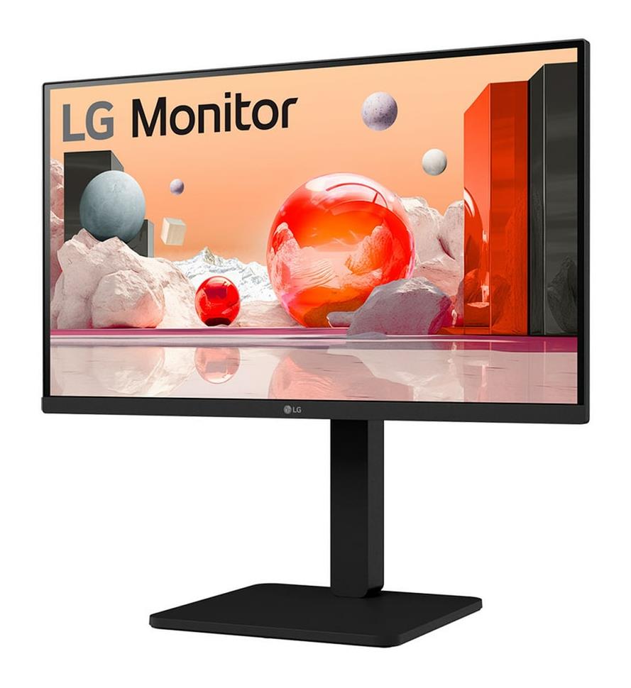 dda4e3c9-94f9-430c-961e-1e2b9a6452b3 LCD Monitor LG 24BA550-B 24″ Panel IPS 1920×1080 16:9 100 Hz Matte 5 ms Speakers Swivel Pivot Height adjustable Tilt Colour Black 24BA550-B