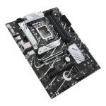 Mainboard ASUS Intel B760 Express LGA1700 ATX Memory DDR4 Memory slots 4 2xPCI-Express 3.0 1x 1xPCI-Express 4.0 16x 1xPCI-Express 5.0 16x 3xM.2 1x15pin D-sub 1xHDMI 1xDisplayPort 2xUSB 2.0 3xUSB 3.2 1xUSB-C 1xRJ45 3xAudio port PRIMEB760-PLUSD4