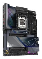 Mainboard GIGABYTE AMD X870E Socket AM5 ATX RAM DDR5-SDRAM 4xSlots Wi-Fi Yes Bluetooth Yes 5xNumber of M.2 (M) slots GIGABYTE X870E AORUS MASTER X3D X870EAMASTERX