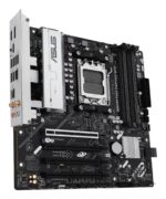 Mainboard ASUS AMD B850 SAM5 Micro-ATX Memory DDR5 Memory slots 4 3xPCI-Express 4.0 16x 1xPCI-Express 5.0 16x 3xM.2 1xHDMI 1xDisplayPort 5xUSB 2.0 2xUSB 3.2 2xUSB-C 1xRJ45 3xAudio port B850MMAXGAMINGWIFI