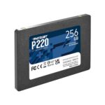 SSD PATRIOT P220 256GB SATA Write speed 490 MBytes/sec Read speed 550 MBytes/sec 2,5″ TBW 120 TB P220S256G25