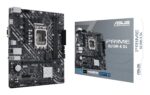 Mainboard ASUS Intel H610 LGA1700 MicroATX Memory DDR4 Memory slots 2 1xPCI-Express 3.0 1x 1xPCI-Express 4.0 16x 1xM.2 1x15pin D-sub 1xHDMI 2xAudio-In 1xAudio-Out 4xUSB 2.0 2xUSB 3.2 1xPS/2 1xRJ45 PRIMEH610M-KD4