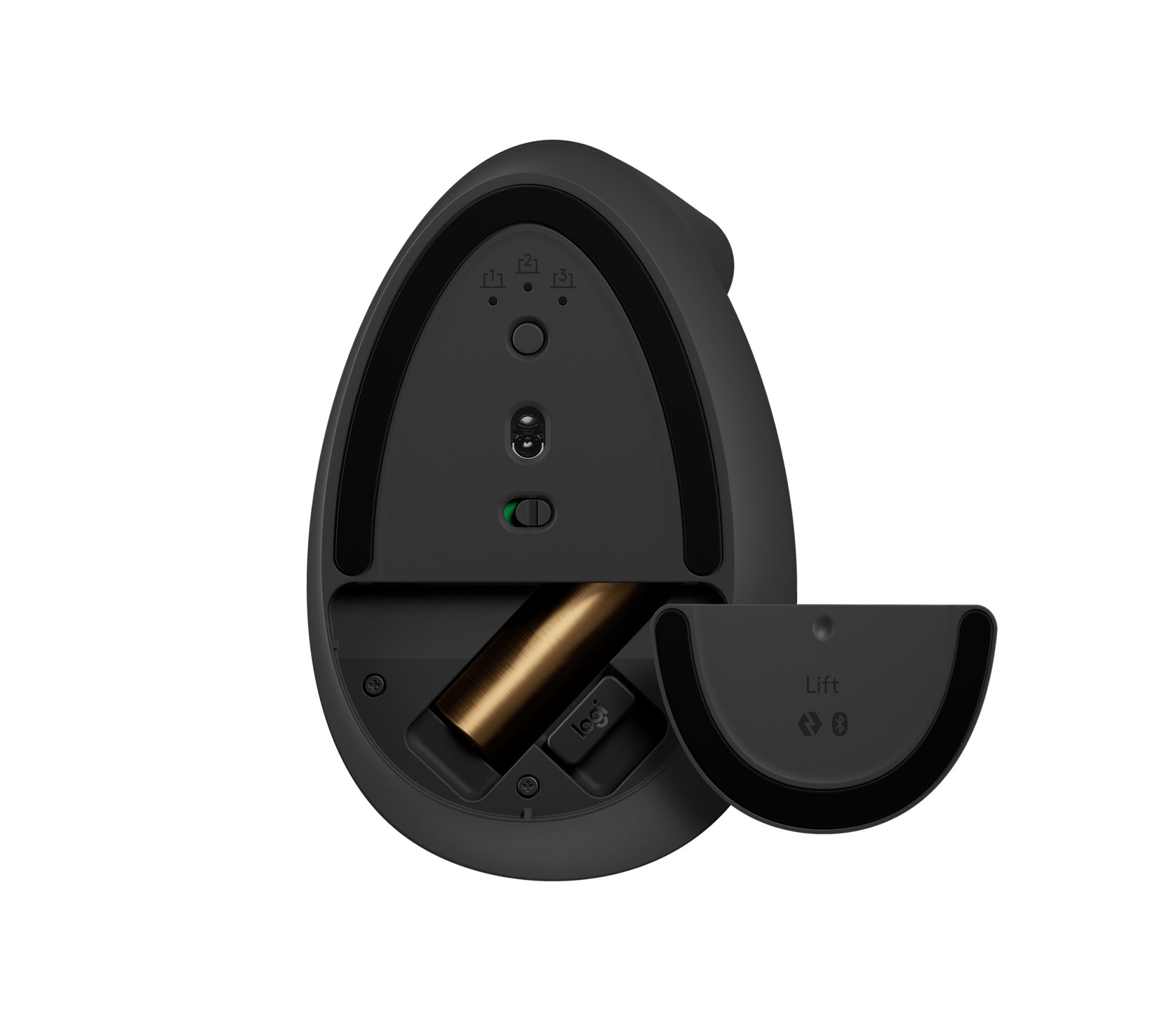 01648ad1-23fc-4c5f-bd17-869d952090ae MOUSE USB OPTICAL WRL LIFT VER/BLACK 910-006473 LOGITECH