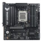 Mainboard ASUS AMD B850 SAM5 Micro-ATX Memory DDR5 Memory slots 4 1xPCI-Express 4.0 1x 1xPCI-Express 4.0 16x 1xPCI-Express 5.0 16x 3xM.2 1xHDMI 2xDisplayPort 4xUSB 2.0 2xUSB 3.2 2xUSB-C 1xPS/2 1xRJ45 3xAudio port TUFGAMINGB850M-EWIFI