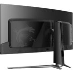 LCD Monitor MSI 34″ Curved/21 : 9 Panel QD-OLED 3440×1440 21:9 175Hz Matte 0.03 ms Swivel Height adjustable Tilt Colour Black MAG341CQPQD-OLED