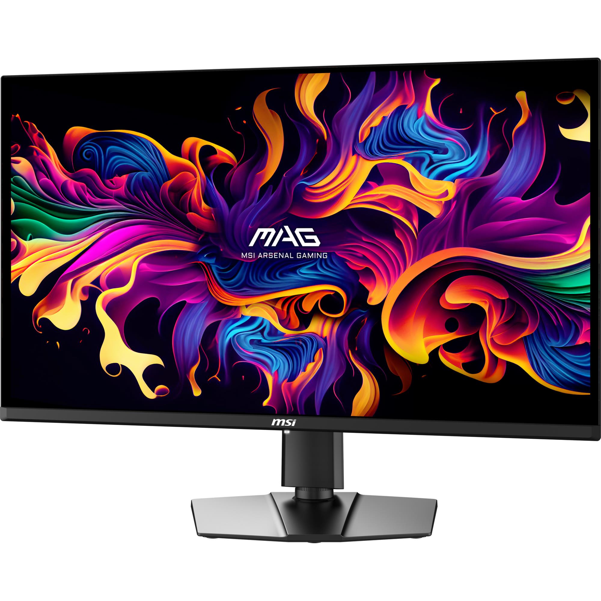 1580af71-c136-434f-b866-b9113cc718db Monitor MSI 31.5″ Gaming Panel QD-OLED 3840×2160 16:9 165Hz 0.03 ms Swivel Pivot Height adjustable Tilt Colour Black MAG321UPQD-OLED