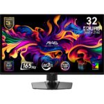Monitor MSI 31.5 ” 3840 x 2160 pixels 4K Ultra HD Native aspect ratio 16:9 QD-OLED Flat MAG322UPQD-OLEDE16