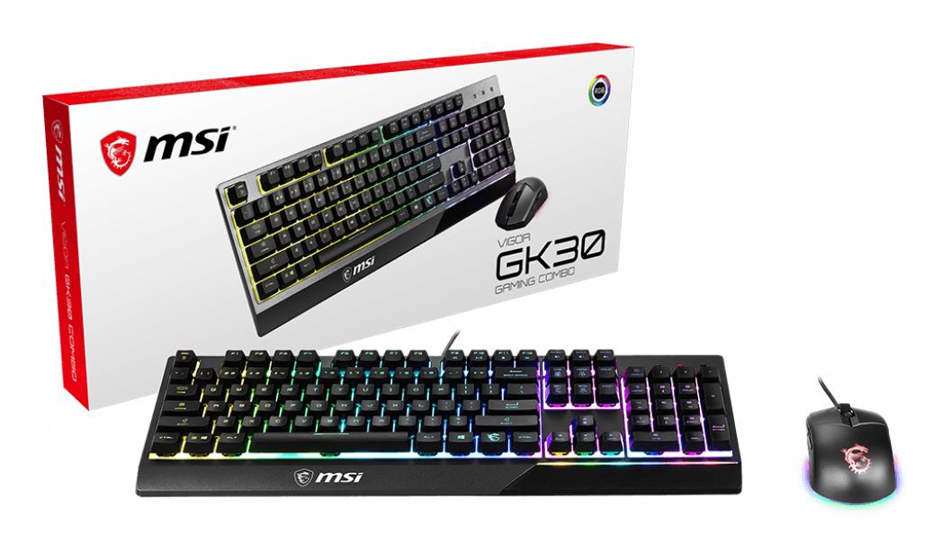 25226e51-6a9f-4cf8-916f-39adc19699b0 KEYBOARD +MOUSE/VIGOR GK30 COMBO US MSI