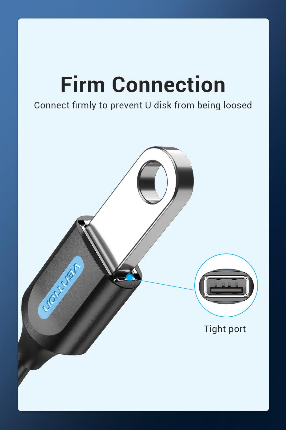 25b52d82-47b7-4ffd-aaa1-f19dda7109fc CABLE USB2.0C MALE TO A FEMALE/0.15M BLACK CCSBB VENTION
