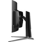 LCD Monitor MSI 34″ Curved/21 : 9 Panel QD-OLED 3440×1440 21:9 175Hz Matte 0.03 ms Swivel Height adjustable Tilt Colour Black MAG341CQPQD-OLED