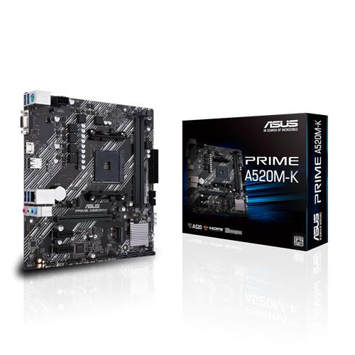 306939-90mb1500-m0eay0-4718017826921-0.webp Asus PRIME A520M-K Processor family AMD Processor socket AM4 DDR4 Memory slots 2 Supported hard disk drive interfaces M.2, SATA Number of SATA connectors 4 Chipset AMD A Micro ATX