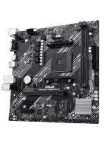 Asus   PRIME A520M-K   Processor family AMD   Processor socket AM4   DDR4   Memory slots 2   Supported hard disk drive interfaces M.2, SATA   Number of SATA connectors 4   Chipset AMD A   Micro ATX