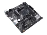 Asus   PRIME A520M-K   Processor family AMD   Processor socket AM4   DDR4   Memory slots 2   Supported hard disk drive interfaces M.2, SATA   Number of SATA connectors 4   Chipset AMD A   Micro ATX