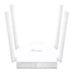 Dual Band Router   Archer C24   802.11ac   300+433 Mbit/s   10/100 Mbit/s   Ethernet LAN (RJ-45) ports 4   Mesh Support No   MU-MiMO Yes   No mobile broadband   Antenna type 4xFixed