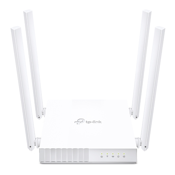 317098-archer-c24-6935364089474-0.webp Dual Band Router Archer C24 802.11ac 300+433 Mbit/s 10/100 Mbit/s Ethernet LAN (RJ-45) ports 4 Mesh Support No MU-MiMO Yes No mobile broadband Antenna type 4xFixed