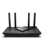Dual Band Wi-Fi 6 Router   Archer AX55 AX3000   802.11ac   10/100/1000 Mbit/s   Ethernet LAN (RJ-45) ports 4   Mesh Support Yes   MU-MiMO No   No mobile broadband   Antenna type 4x fixed