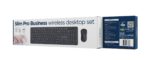 KEYBOARD +MOUSE WRL ENG/BK KBS-WPS-01 GEMBIRD