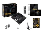 Asus   TUF GAMING B550M-PLUS WIFI II   Processor family AMD   Processor socket AM4   DDR4   Memory slots 4   Chipset  B550   microATX