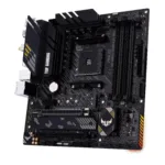 Asus   TUF GAMING B550M-PLUS WIFI II   Processor family AMD   Processor socket AM4   DDR4   Memory slots 4   Chipset  B550   microATX