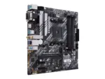Asus   PRIME B550M-A WIFI II   Processor family AMD   Processor socket AM4   DDR4 DIMM   Memory slots 4   Supported hard disk drive interfaces 	SATA, M.2   Number of SATA connectors 4   Chipset AMD B550   microATX