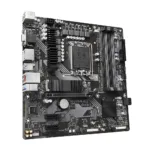 Gigabyte   B760M DS3H DDR4 1.0 M/B   Processor family Intel   Processor socket  LGA1700   DDR4 DIMM   Memory slots 4   Supported hard disk drive interfaces 	SATA, M.2   Number of SATA connectors 4   Chipset Intel B760 Express   Micro ATX