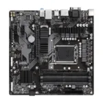 Gigabyte   B760M DS3H DDR4 1.0 M/B   Processor family Intel   Processor socket  LGA1700   DDR4 DIMM   Memory slots 4   Supported hard disk drive interfaces 	SATA, M.2   Number of SATA connectors 4   Chipset Intel B760 Express   Micro ATX