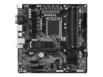 Gigabyte   B760M DS3H DDR4 1.0 M/B   Processor family Intel   Processor socket  LGA1700   DDR4 DIMM   Memory slots 4   Supported hard disk drive interfaces 	SATA, M.2   Number of SATA connectors 4   Chipset Intel B760 Express   Micro ATX