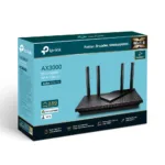 AX3000 Dual Band Gigabit Wi-Fi 6 Router   Archer AX55 Pro   802.11ax   574+2402 Mbit/s   10/100/1000 Mbit/s   Ethernet LAN (RJ-45) ports 3   Mesh Support Yes   MU-MiMO Yes   No mobile broadband   Antenna type External