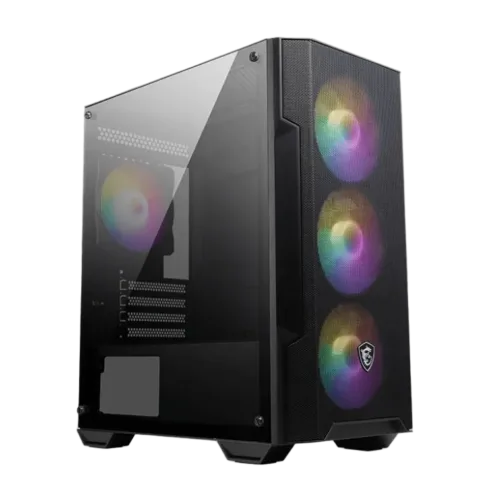 MSI   PC Case   MAG FORGE M100A   Black   Micro ATX Tower   ATX