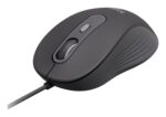 MOUSE USB OPTICAL M520/GRAPHITE 910-007511 LOGITECH