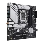 Asus   PRIME B760M-A WIFI   Processor family Intel   Processor socket LGA1700   DDR5   Supported hard disk drive interfaces M.2, SATA   Number of SATA connectors 4