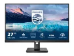 Philips   LCD Monitor   273S1/00   27 ”   IPS   FHD   16:9   75 Hz   4 ms   1920 x 1080   300 cd/m²   HDMI ports quantity 1