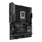 Asus   TUF GAMING Z790-PLUS WIFI   Processor family Intel   Processor socket LGA1700   DDR5   Supported hard disk drive interfaces SATA, M.2   Number of SATA connectors 4