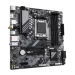 Gigabyte   B650M D3HP AX 1.0 M/B   Processor family AMD   Processor socket AM5   DDR5   Supported hard disk drive interfaces SATA, M.2   Number of SATA connectors 4