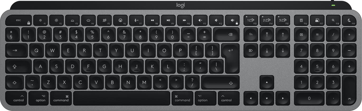 431fc01a-2ef5-49d0-92f2-bf866857c271 KEYBOARD WRL MX KEYS S MAC/SPACE GREY 920-011637 LOGITECH