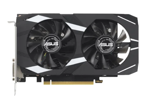 Asus Dual GeForce RTX 3050 OC Edition 6GB GDDR6   NVIDIA   6 GB   GeForce RTX 3050   GDDR6   DVI-D ports quantity 1   HDMI ports quantity 1   PCI Express 4.0