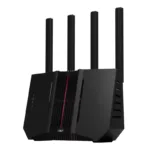 Tri-band WiFi 7 Router   RT-BE92U BE9700   802.11be   5764 Mbit/s   2500 Mbit/s   Ethernet LAN (RJ-45) ports 5   Mesh Support Yes   MU-MiMO Yes   4G/5G   Antenna type External antenna   1