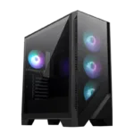 MSI PC Case   MAG FORGE 321R AIRFLOW   Side window   Black   Mid-Tower   ATX