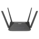 Wireless Router ASUS Wireless Router 1800 Mbps Mesh IEEE 802.11a IEEE 802.11b IEEE 802.11g IEEE 802.11n IEEE 802.11ac IEEE 802.11ax Number of antennas 4 RT-AX52