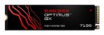 SSD SANDISK 300xTBW rating MTBF 1750000 h Read speed 6800 MB/s Write speed 5800 MB/s NVMe Yes PCI Express 4.0 M.2 500 GB SDSP71500GAN-000E0