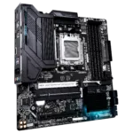 Gigabyte B850M GAMING X WIFI6E   Processor family AMD   Processor socket AM5   DDR5 SDRAM   Supported hard disk drive interfaces M.2, SATA   Number of SATA connectors 4   Micro ATX