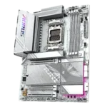 Gigabyte X870E AORUS ELITE WIFI7 ICE   Processor family AMD   Processor socket AM5   DDR5   Supported hard disk drive interfaces SATA, M.2   Number of SATA connectors 4