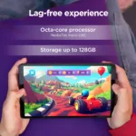 Lenovo Tab One Wi-Fi (w/o power adapter)   ZAF00255SE   8.7 ”   Luna Grey   IPS   1340 x 800 pixels   MediaTek   Helio G85   4 GB   Soldered LPDDR4x   64 GB   Wi-Fi   Front camera   2 MP   Rear camera   8 MP   Bluetooth   5.3   Android   14 or Later   Warranty 24 month(s)   USB-A to USB-C cable, Manual