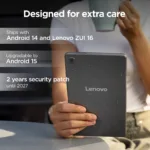 Lenovo Tab One Wi-Fi (w/o power adapter)   ZAF00255SE   8.7 ”   Luna Grey   IPS   1340 x 800 pixels   MediaTek   Helio G85   4 GB   Soldered LPDDR4x   64 GB   Wi-Fi   Front camera   2 MP   Rear camera   8 MP   Bluetooth   5.3   Android   14 or Later   Warranty 24 month(s)   USB-A to USB-C cable, Manual