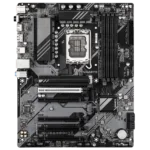 Gigabyte B760 DS3H WF6E GEN5   Processor family Intel   Processor socket LGA1700   DDR5   Supported hard disk drive interfaces M.2, SATA   Number of SATA connectors 4